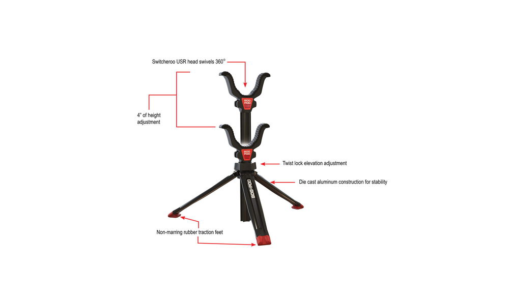 BOG Rapid Shooting Rest Tripod