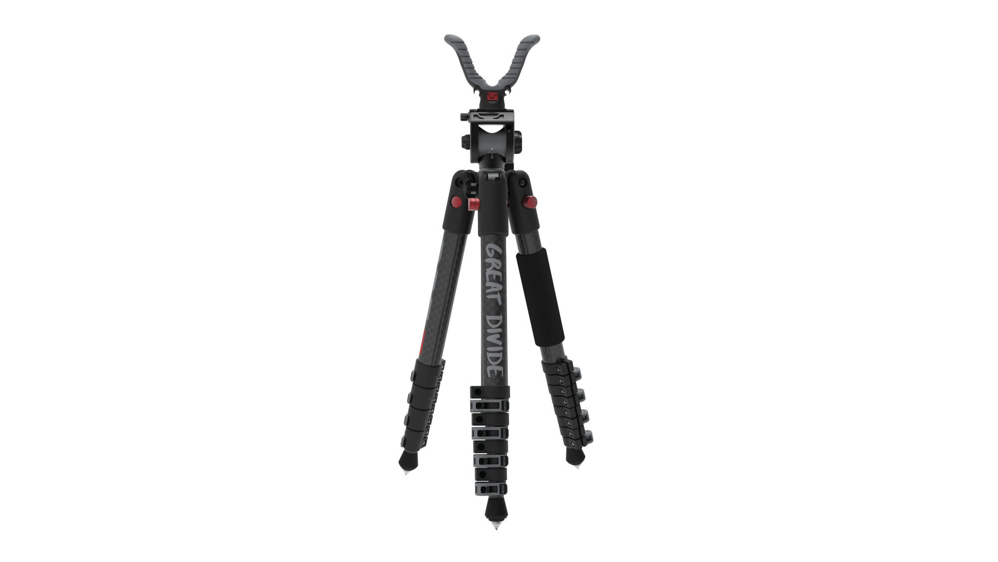 Lever Locks and USR for Hunting Black Model:1100483 Arca-Swiss Capability Retention Strap Shooting and Outdoors BOG Great Divide Western Tripod with Lightweight Carbon Fiber 