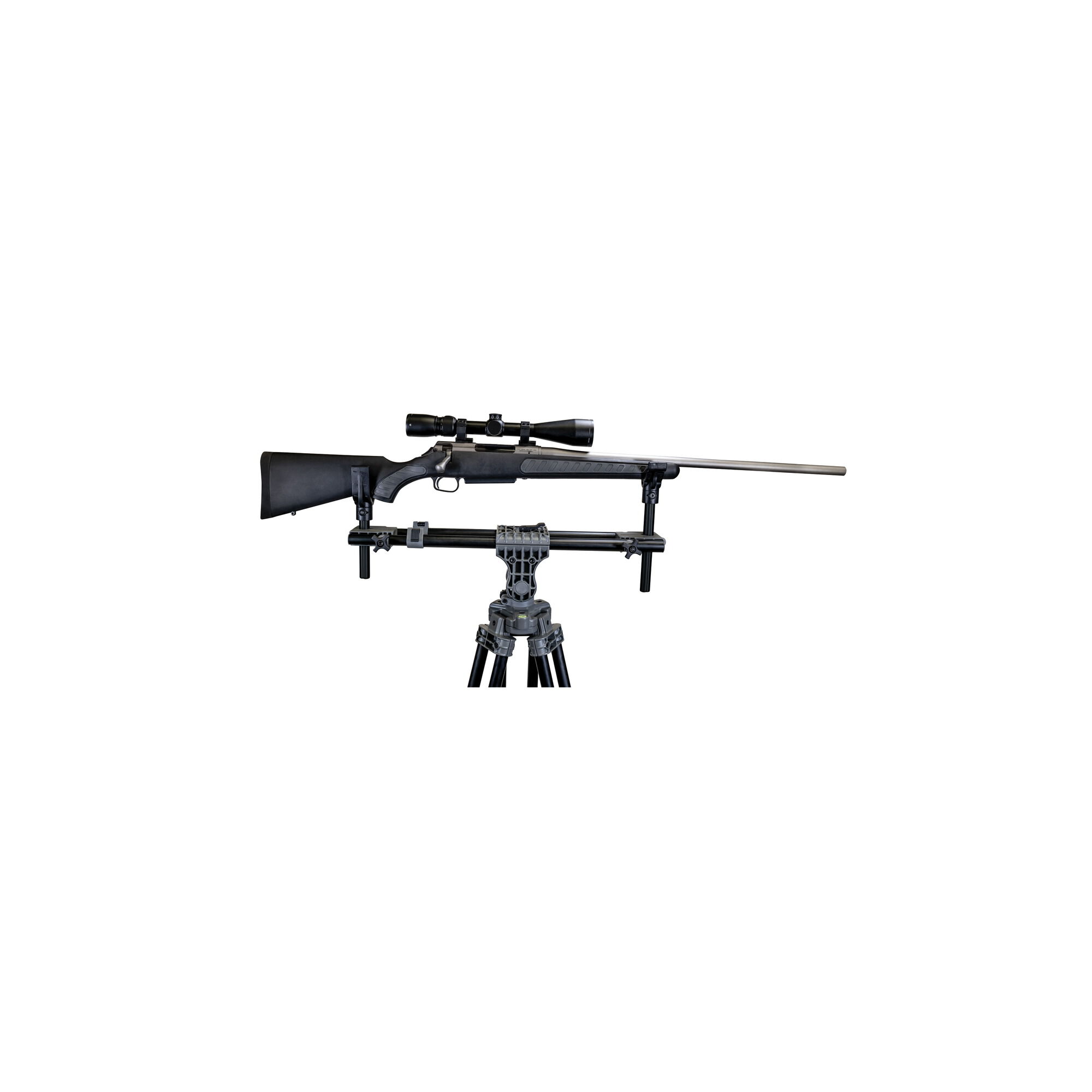 Tripod Shooting Stick Hunting Rest Crossbow Rifle Field Pod Portable Adjustable 
